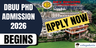 DBUU PhD Admission 2026 Begins @dbuu.edu.in; Apply By December 31